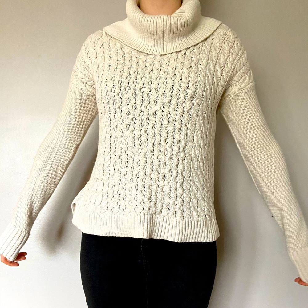 Cozy Cowl Neck Sweater American Eagle Outfitters